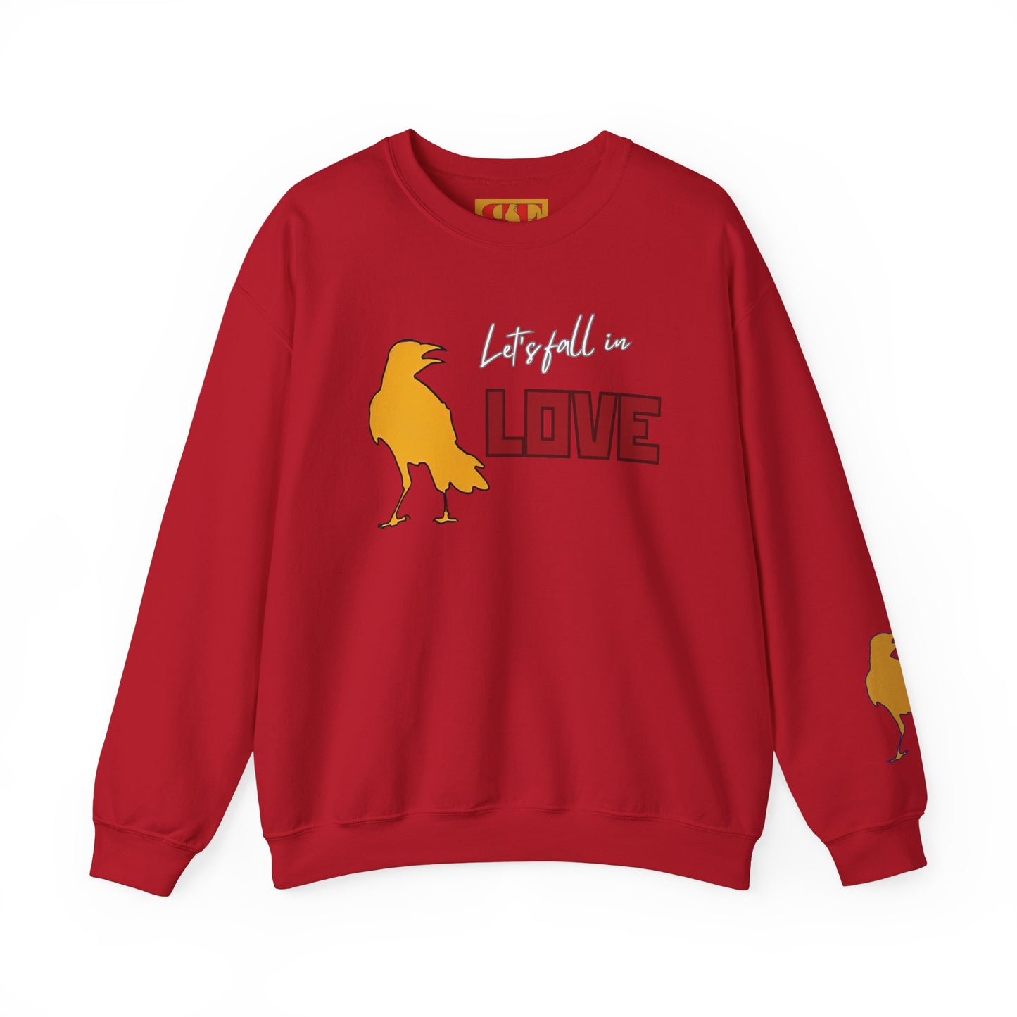 Lets Fall In Love Crewneck Sweatshirt — Love Inspired Sweatshirt