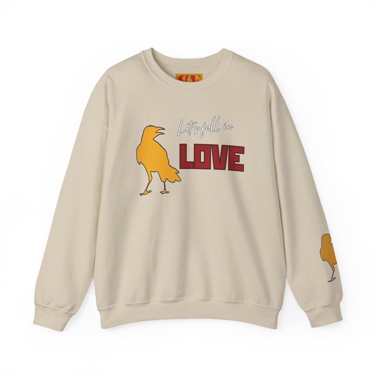 Lets Fall In Love Crewneck Sweatshirt — Love Inspired Sweatshirt