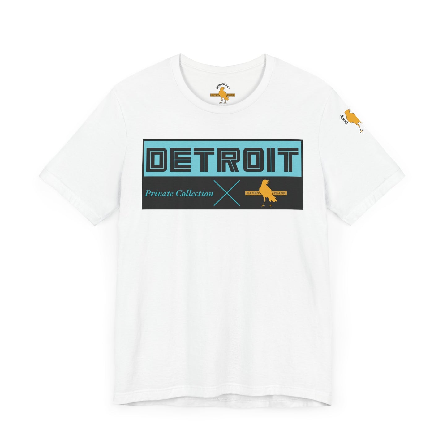 Detroit Map Unisex Tee - Curated by Raven Frank