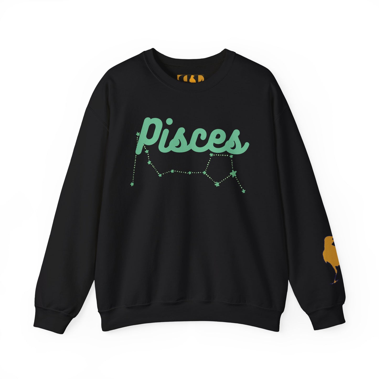Pisces Zodiac Sweatshirt — Astrological Pisces Crewneck by Raven-Frank