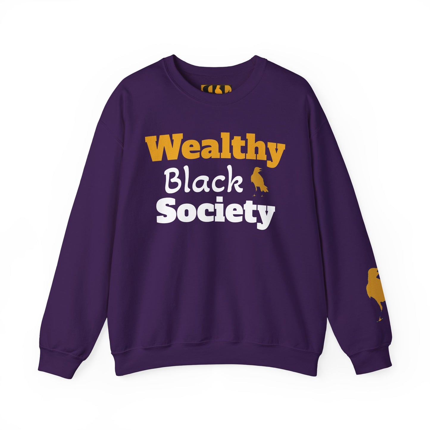 MEMBERS ONLY Detroit Wealthy Black Society Crewneck Sweatshirt — Raven-Franks Exclusive