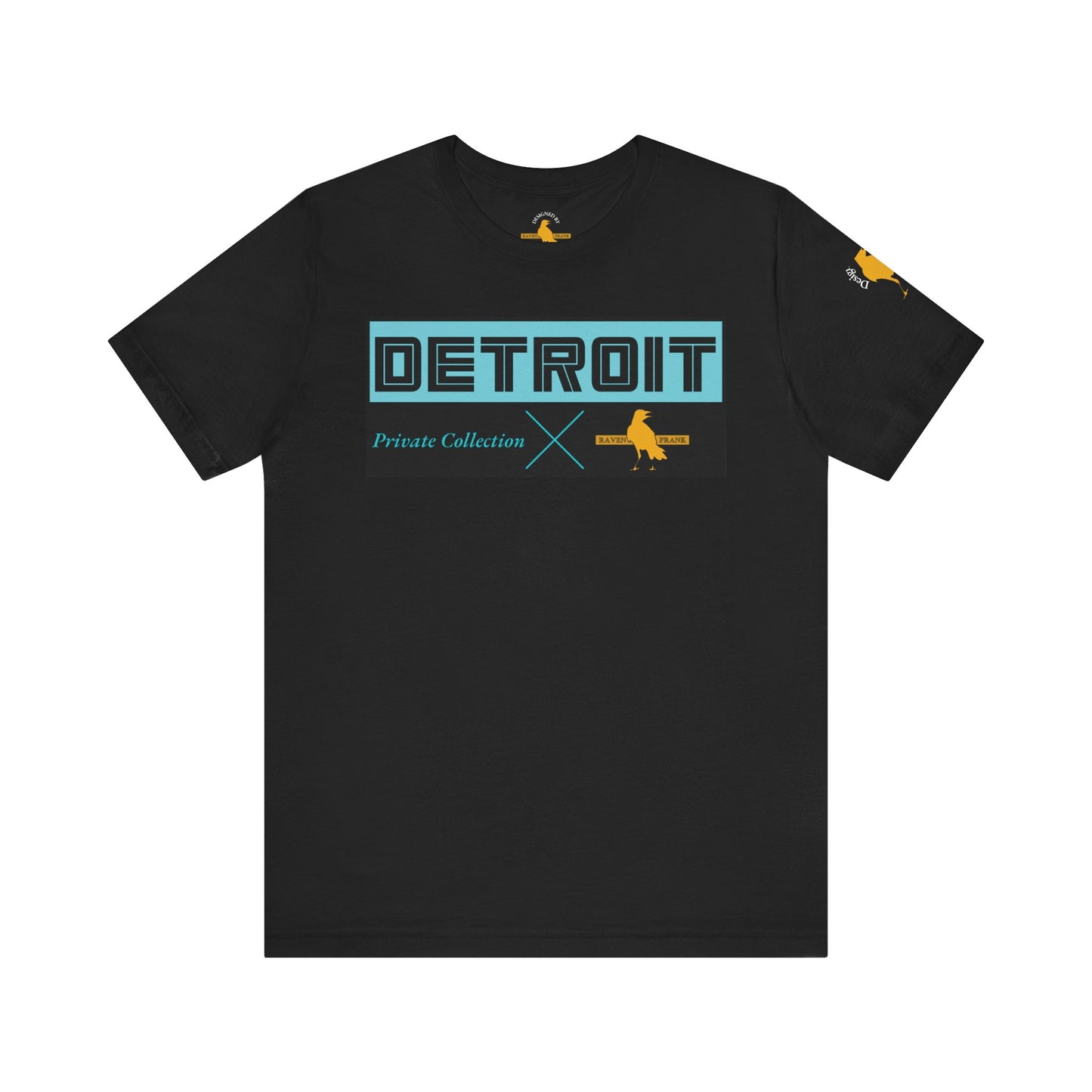 Detroit Map Unisex Tee - Curated by Raven Frank