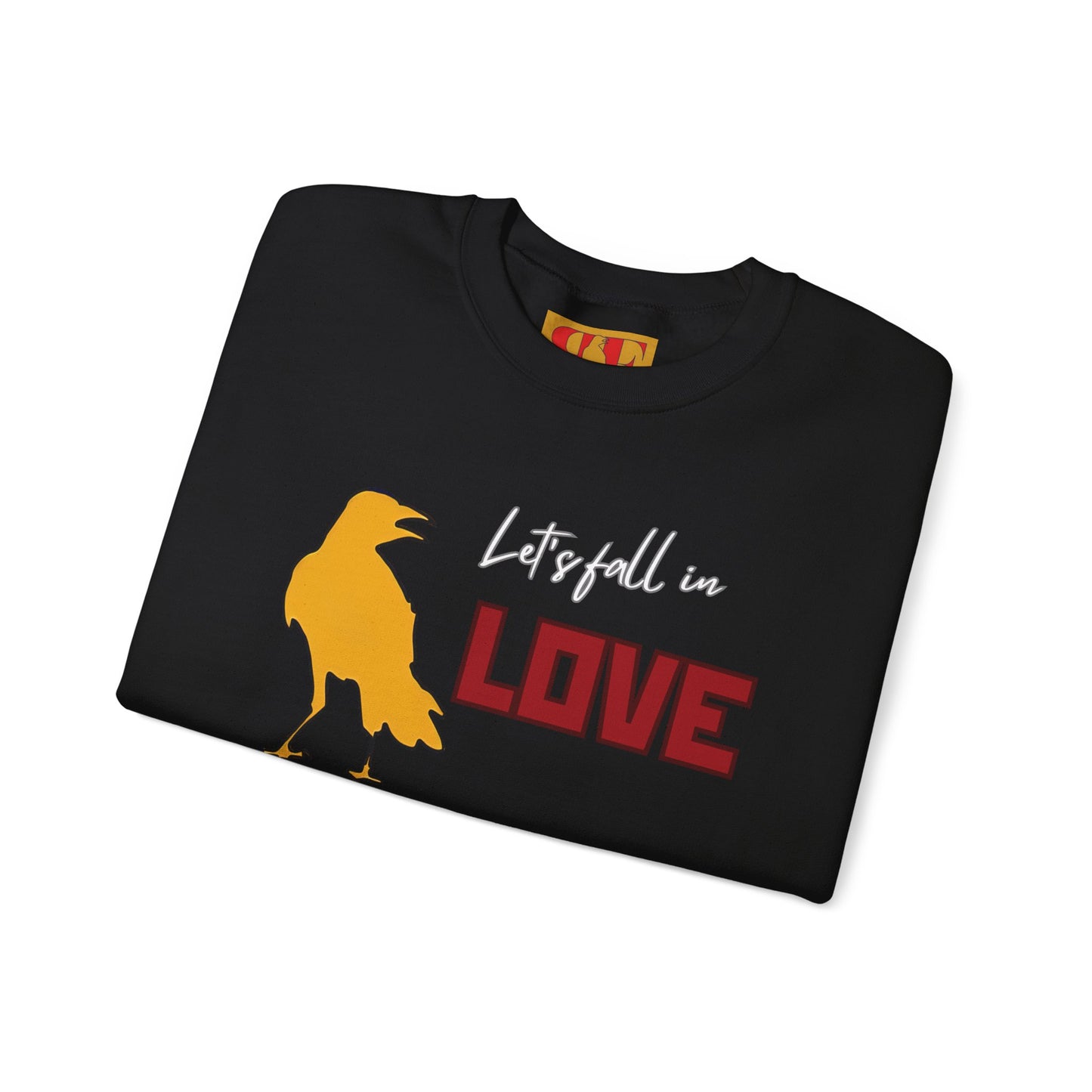 Lets Fall In Love Crewneck Sweatshirt — Love Inspired Sweatshirt