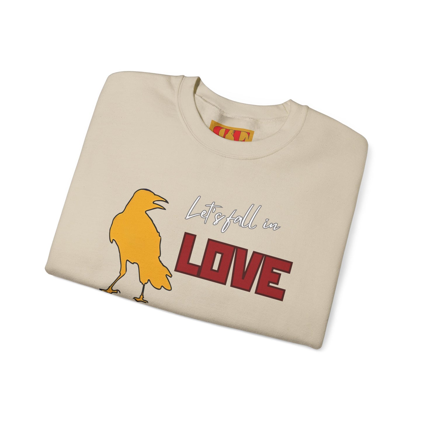 Lets Fall In Love Crewneck Sweatshirt — Love Inspired Sweatshirt