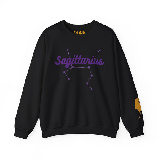 Sagittarius Zodiac Crewneck Sweatshirt — Archer Constellation Sweatshirt