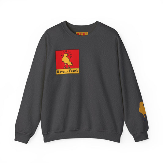 Authentic Label Crewneck Sweatshirt — Classic Hoodless Design