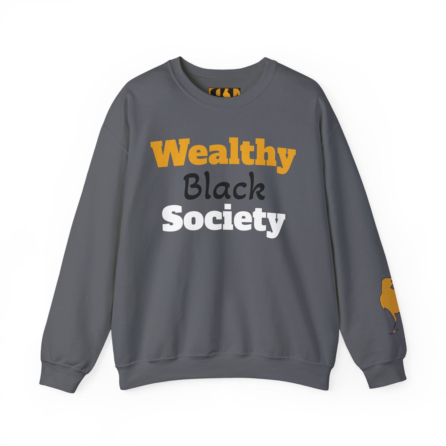 MEMBERS ONLY Detroit Wealthy Black Society Crewneck Sweatshirt — Raven-Franks Exclusive