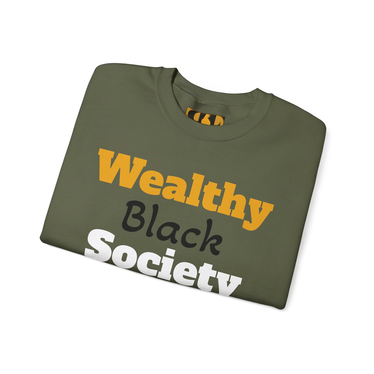 MEMBERS ONLY Detroit Wealthy Black Society Crewneck Sweatshirt — Raven-Franks Exclusive