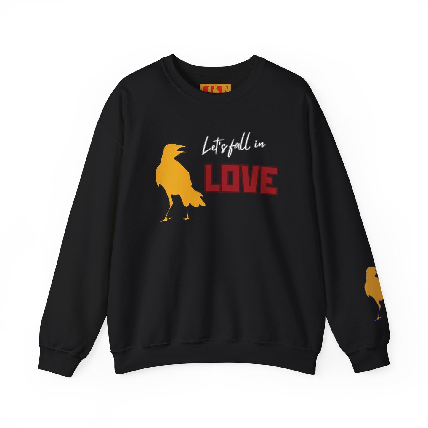 Lets Fall In Love Crewneck Sweatshirt — Love Inspired Sweatshirt