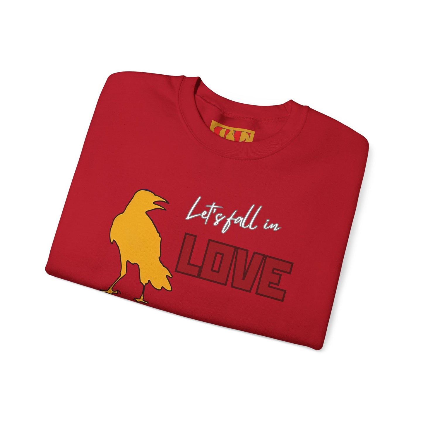 Lets Fall In Love Crewneck Sweatshirt — Love Inspired Sweatshirt