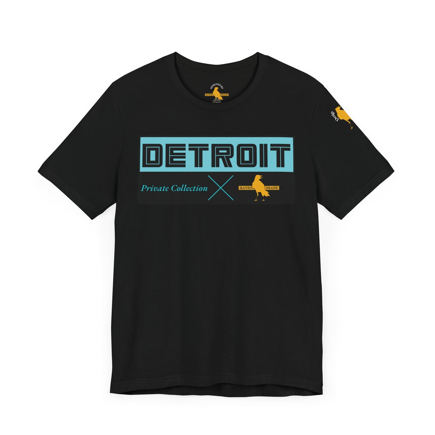 Detroit Map Unisex Tee - Curated by Raven Frank