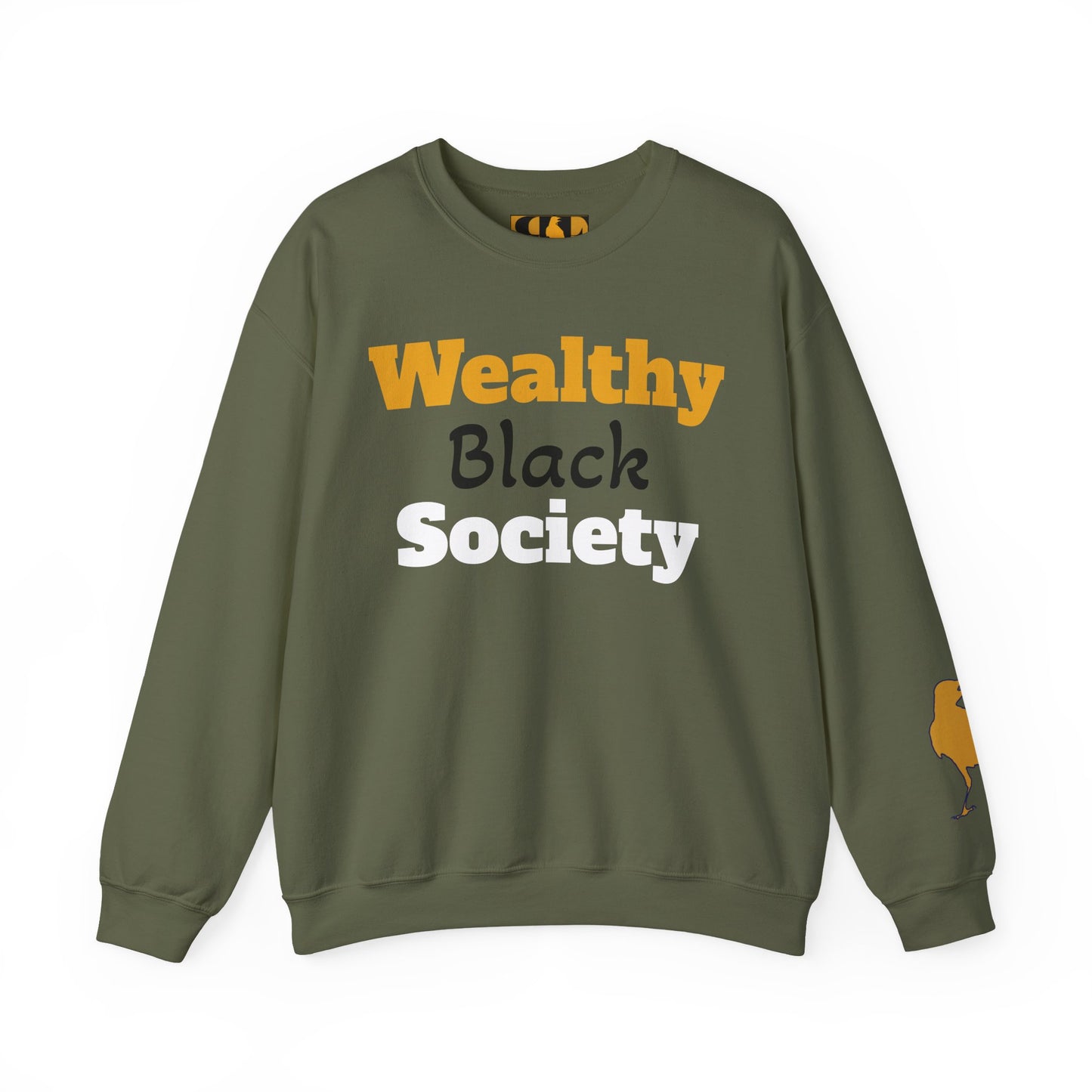 MEMBERS ONLY Detroit Wealthy Black Society Crewneck Sweatshirt — Raven-Franks Exclusive