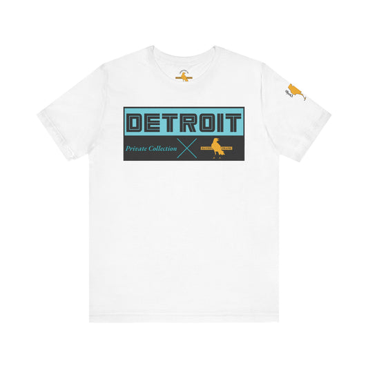 Detroit Map Unisex Tee - Curated by Raven Frank